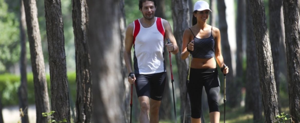 Riviera dei Pini Nordic walking con Ben-Essere